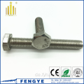 SS316 DIN933 Edelstahl A4-70 Hex Bolt